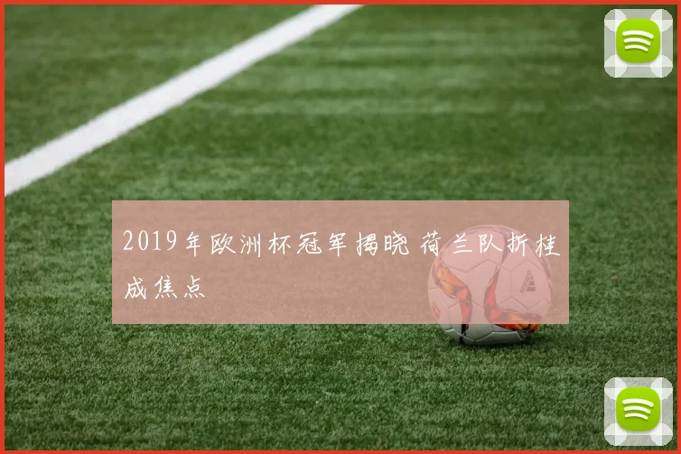 2019年欧洲杯冠军揭晓 荷兰队折桂成焦点