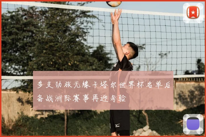 多支劲旅无缘卡塔尔世界杯名单后备战洲际赛事再迎考验
